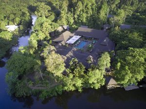 Mulu Marriott Aerial view